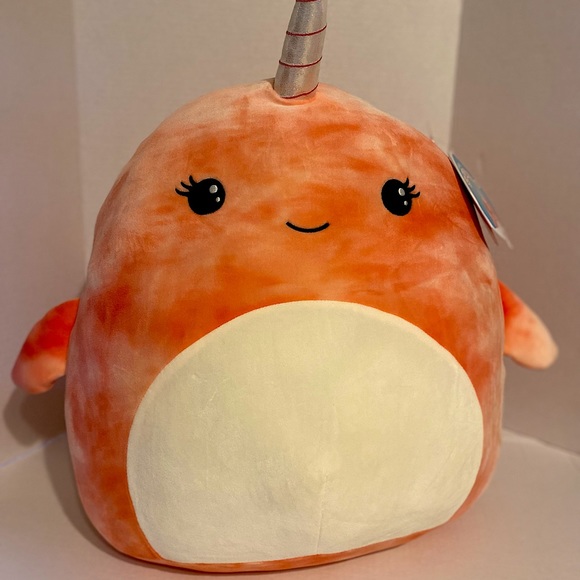 16” NWT AMIAH NARWAL SQUISHMALLOW - Picture 1 of 3